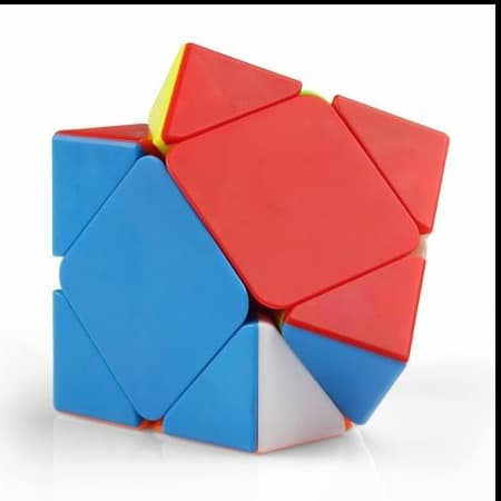 Skewb Cube Stickerless Skewb Speed Cube Shapes Puzzle Toy