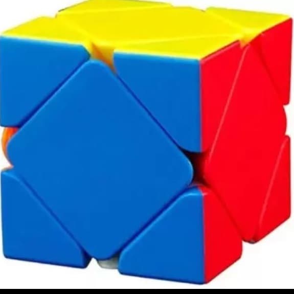 Skewb Cube Stickerless Skewb Speed Cube Shapes Puzzle Toy