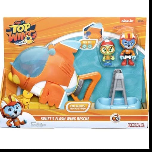 Hasbro Top Wing Swifts Flash Wing Rescue Vehicle Toy